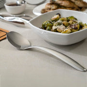 Tempo Solid Spoon by Cuisipro – Medium, Stainless Steel, Silver, Model 7112703