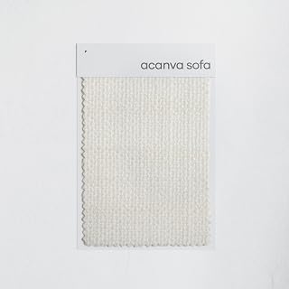 Modular Sectional Sofa Fabric Swatch, Linen-Like-Cream