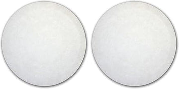 Oreck Commercial Orbiter Polishing Pad 12" Diameter for Orbiter Floor Cleaner Machine ORB550MC, 437051, White (Pack of 2)