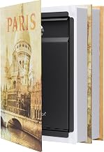 Barska Portable Diversion Dual Book Safe Concealed Lock Box for Secure and Discreet Hidden Storage of Valuables and Personal Items