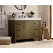 Elegant Kitchen and Bath 42" Single Bathroom Vanity in Chestnut Brown by Elegant Lighting – unspecified, Wood, Chestnut Brown, Model VF60642MCB-BS