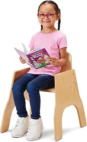 Jonti-Craft 6804JC Chairries Stackable Chair, 13" Height