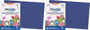 Pacon Prang (Formerly SunWorks) Construction Paper, Bright Blue, 12" x 18", 50 Sheets (Pack of 2)