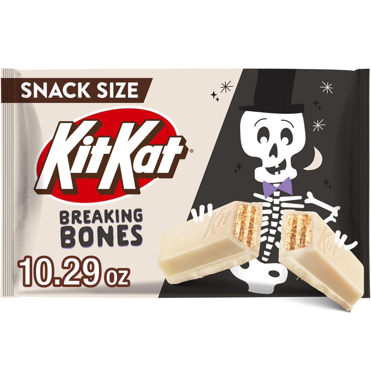 Breaking Bones White Creme Snack Size by Kit Kat – 10.29 Ounce (Pack of 1), Multiple, Model 034000077670