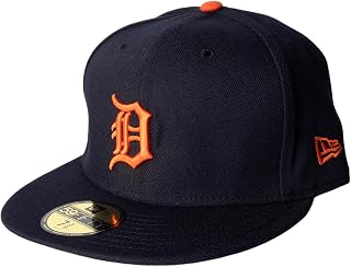 New Era Cap 59FIFTY 70505856 Detroit Tigers Authentic Collection Navy & Orange/Navy x Orange Brand Size: 7 3/8 Japan Size: 23.1 inches (58.7 cm)