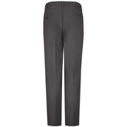 Men's Pleated Twill Slacks by Red Kap – Polyester, Charcoal, Model PT38CH 28 32