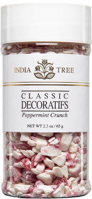 Peppermint Crunch Decoratifs by India Tree – 2.3 Ounce (Pack of 1), Mint Green with Reddish Undertones, Pack of 6, Model 10628