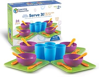 Learning Resources New Sprouts Serve It Dish Set