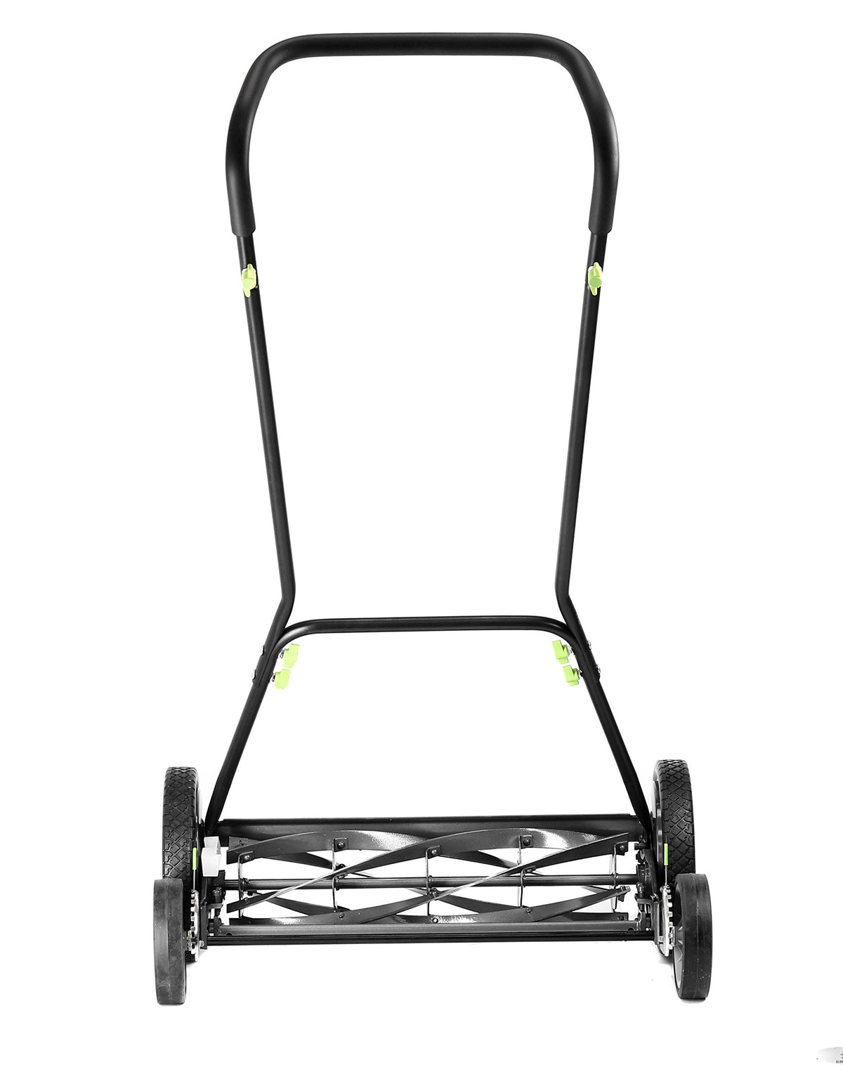 20-Inch 5-Blade Push Reel Lawn Mower by Earthwise – 20", 5-blade, Alloy Steel, Gray, Model 2001-20EW