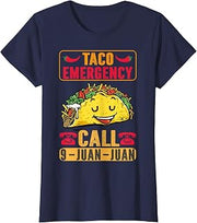 Funny Taco Emergency Cinco de Mayo Men Women Fiesta Mexican T-Shirt