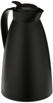 Glass Vacuum Frosted Plastic Carafe by Alfi – 33.8 Ounces, 1 liters, Plastic, Black, Model THRAG2800BK2