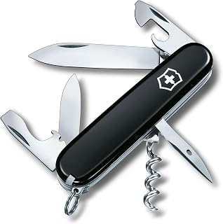 Spartan Swiss Army, 12 Function Pocket Knife, Black