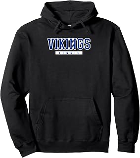 Curtis Vikings Tennis Pullover Hoodie