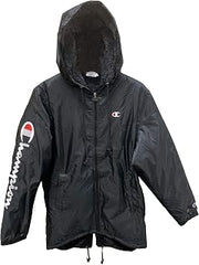 Champion Men's Sherpa Lined Stadium Jacket, Black, XLarge