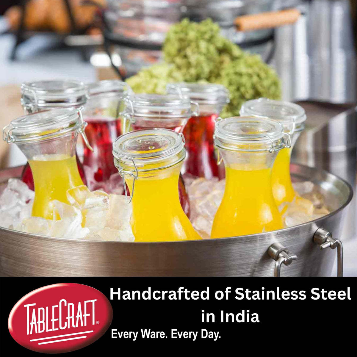 Tablecraft 20-Inch / stainless / 1 Ice Buckets