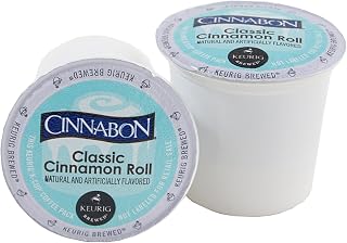 CINNABON Classic Cinnamon Roll Coffee Keurig K-Cups, 180 Count