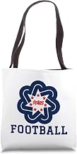 Bedford-North Lawrence High School Stars Football Tote Bag