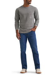 Men's Extreme Motion Regular Straight Jean with Cool Temp by Lee – Cotton Blend, Stronghold, Model 112377884