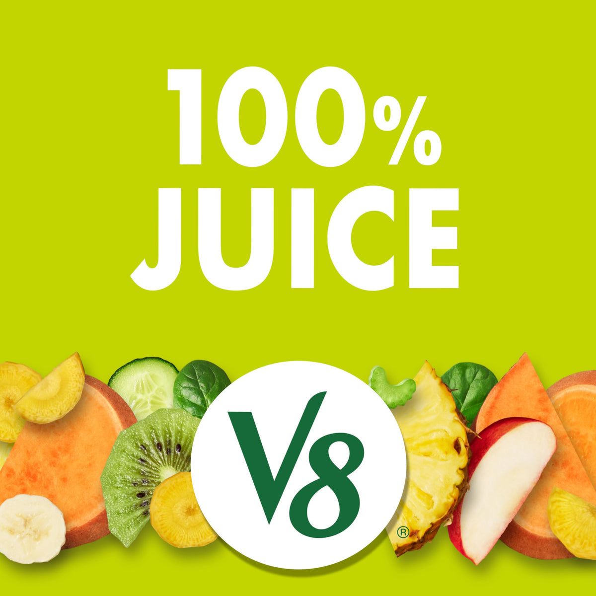 Deliciously Green 100% Fruit and Vegetable Juice by V8 – 46 Fl Oz (Pack of 1), Model 200000028605