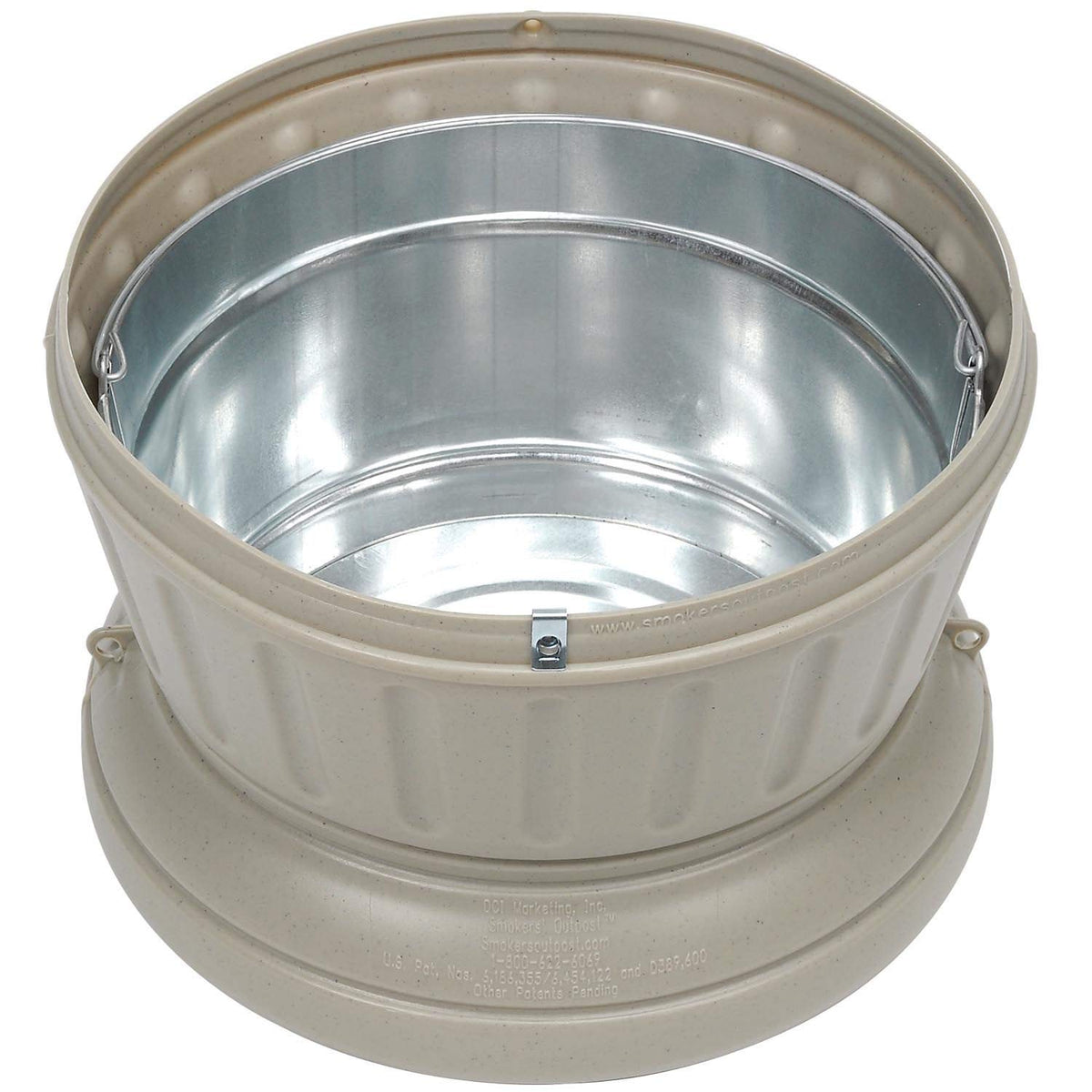 Smokers Outpost Cigarette Receptacle - Beige by Smokers' Outpost – One Size, Polyethylene (PE), Beige, Model 711302