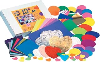 Hygloss Paper Collage Pack, 1100 Sheets, Assorted Colors