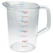 Clear Bouncer Measuring Cups 4 Quart by Rubbermaid – 24.13 cm, 3.8 liters, Polycarbonate, Clear, Model RCP3218CLE