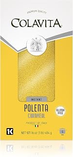 COLAVITA Instant Polenta Cornmeal, 16 Ounce (Pack of 6)