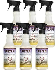 Mrs. MEYER'S CLEAN DAY Multi-Surface Everyday Cleaner, Compassion Flower Scent, 16 Fl Oz (Pack of 6)