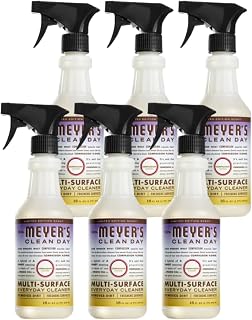 Mrs. MEYER'S CLEAN DAY Multi-Surface Everyday Cleaner, Compassion Flower Scent, 16 Fl Oz (Pack of 6)