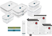 ZWILLING Fresh & Save Plastic Vacuum Starter Kit, 16 Units, Silver