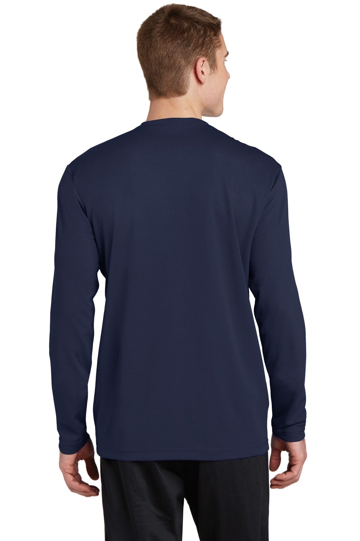 PosiCharge RacerMesh Long Sleeve Tee by SPORT-TEK – X-Large, Polyester, True Navy, Model 1026015