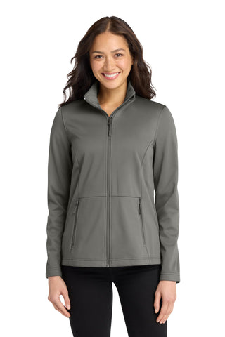 Women's Flexshell Jacket by Port Authority – Large, Smoke Grey, Model L617