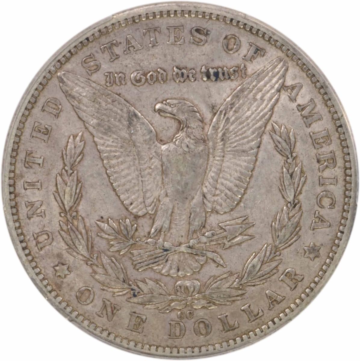 1879 CC Morgan Dollar CAC EF by Generic – Silver