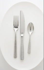 Ringo 18/10 Stainless Steel Flatware Table Fork by Fortessa – Full Size, Stainless Steel, Silver, Model 1.5.103.00.002