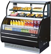 Turbo Air Open Display Cold Food & Beverage Grab & Go Merchandiser Combination Case for Convenience Stores and Super Markets