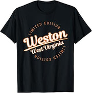Retro Athletic Weston WV Apparel T-Shirt