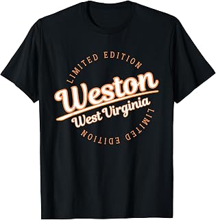Retro Athletic Weston WV Apparel T-Shirt