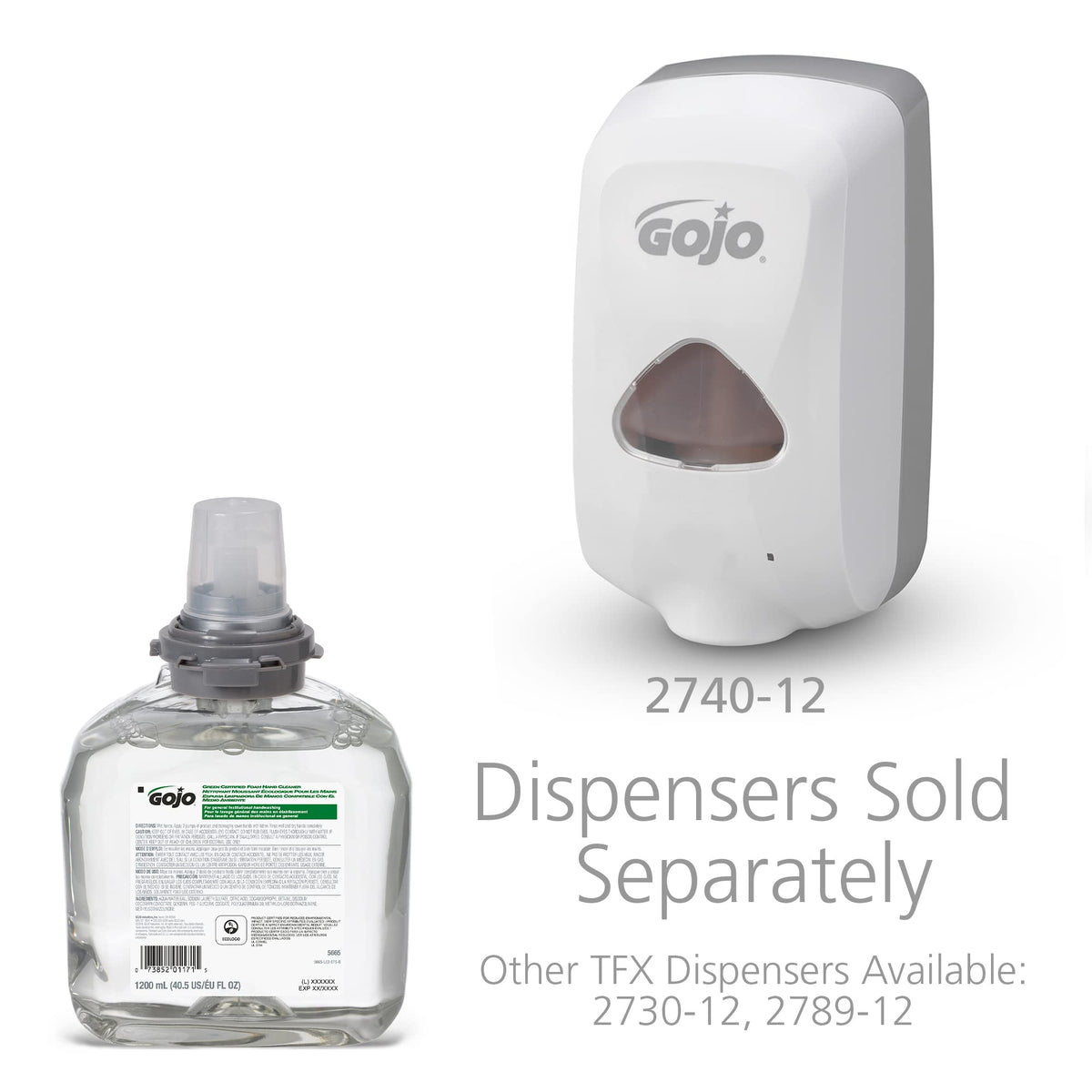 GOJO Cleaner / Foam Handwash / 40.5 Fl Oz (Pack of 2) Hand Wash