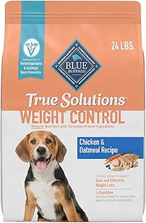 Blue Buffalo True Solutions Weight Control Chicken Dry Dog Food, 24 lb