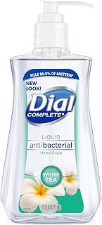 Dial Antibacterial Liquid Hand Soap, White Tea, 7.5 Ounce