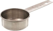 Browne Foodservice 1/4 Cup Stainless Steel Measuring Cup