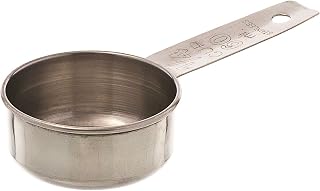 Browne Foodservice 1/4 Cup Stainless Steel Measuring Cup