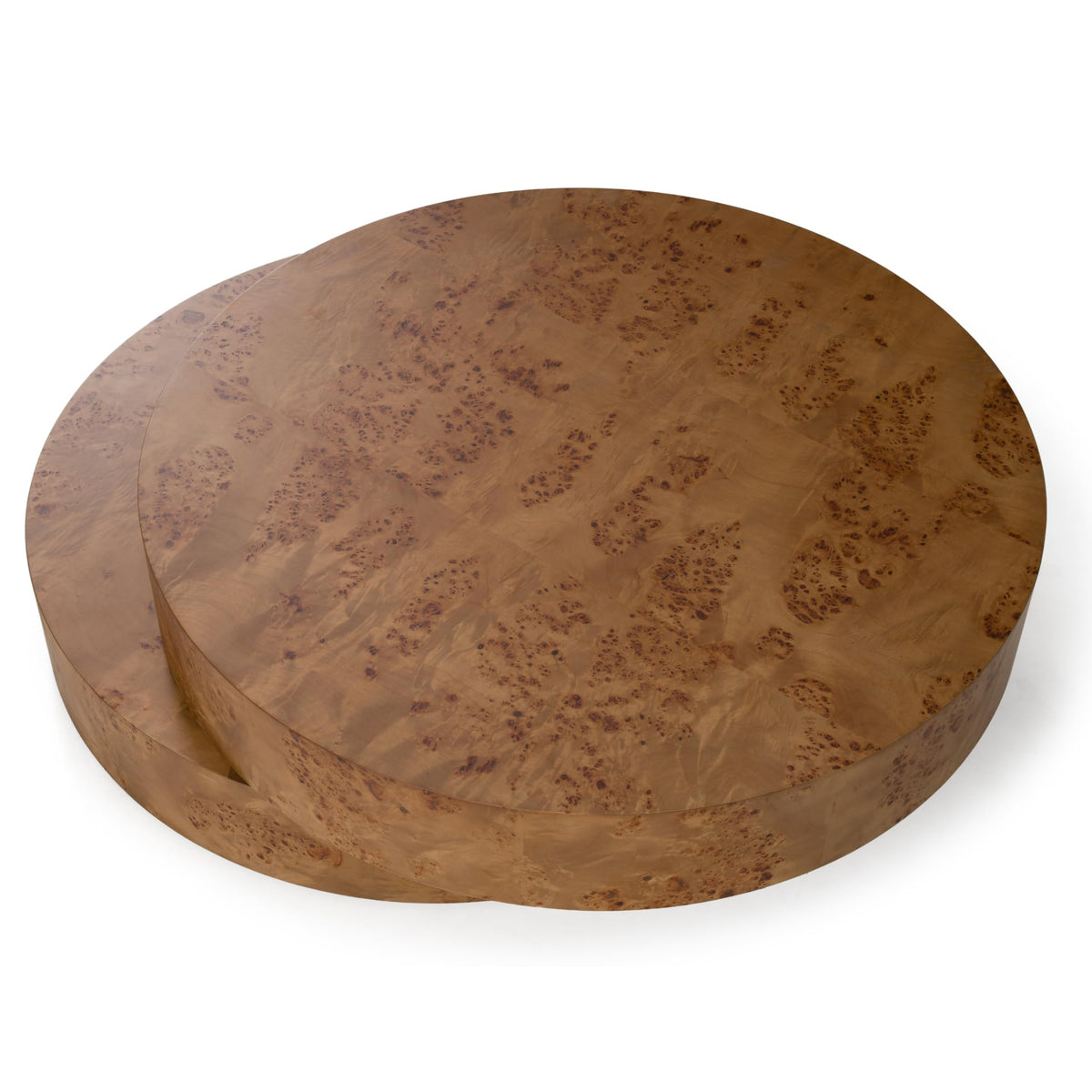 Ely - Modern Faux Burl Coffee Table by Limari Home – Wood, Beige, Model LIM-83159