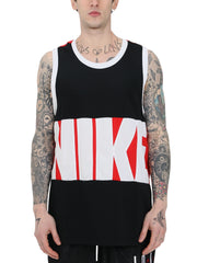 Dri-fit Jersey Mens Size-M by Nike – Polyester, Black/University Red/White, Model 27061_466230