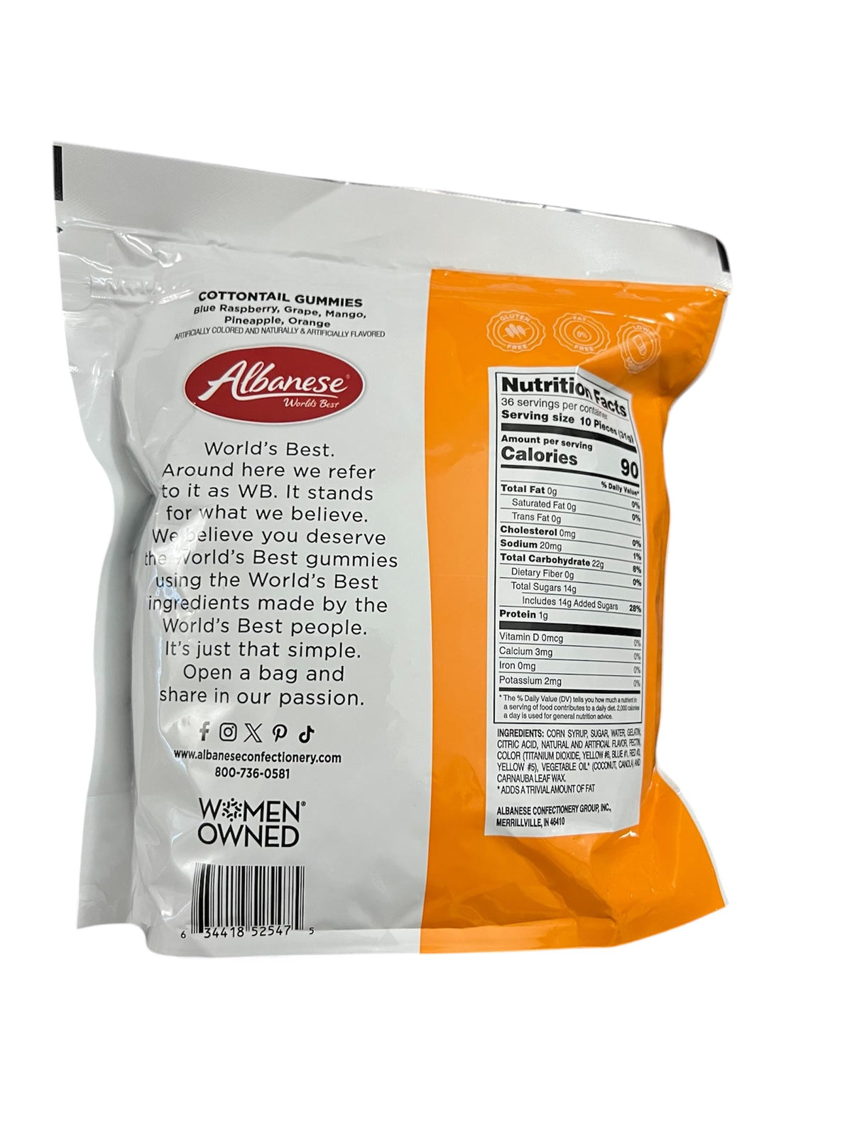 Cottontail Gummies by Albanese – Large