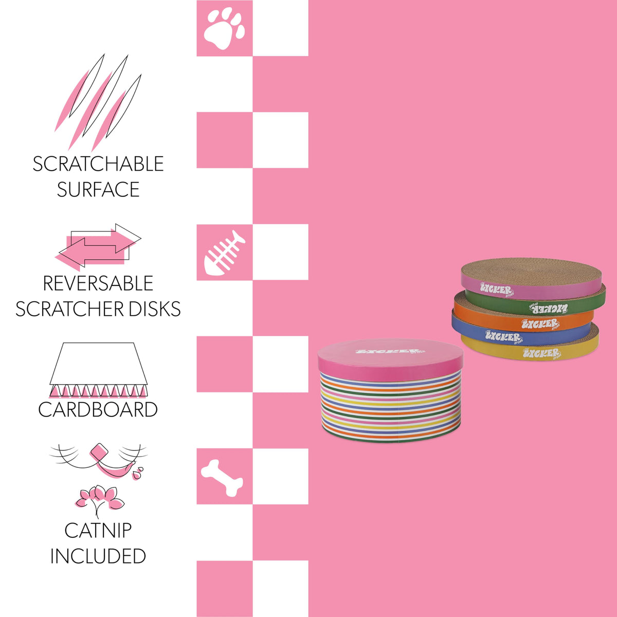 THE LICKER STORE Multi / 12" / Modern Scratching Pads