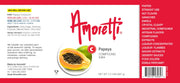 Papaya Compound 2.2 lbs - Natural Flavors by Amoretti – 2.2 Pound, Orange