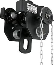 OZ Lifting Products Gear Beam Trolley, 5-Ton Capacity, 3.46-7.99 Flange Width, Model# OZ30GBT