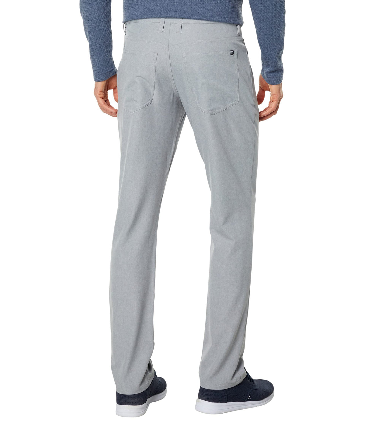 Open to Close Pants Heather Sleet by TravisMathew – 38 Big, Polyester, Heather Sleet, Model 1MT435-021