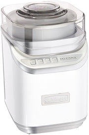 Cuisinart Ice Cream Maker without Countdown Timer / 1 / White Ice Cream Machines
